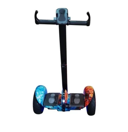 Сігвей MiniRobot 10.5" Premium 54V з кермом Вогонь та лід Fire and ice
