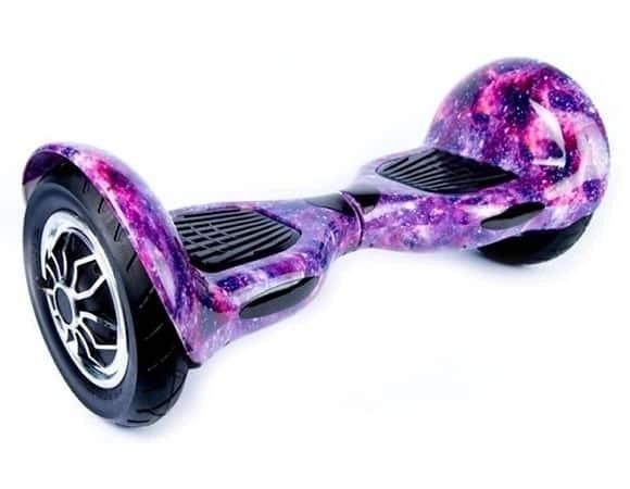 Гироборд Smart Balance Wheel Pro Фиолетовый космос Purple cosmos