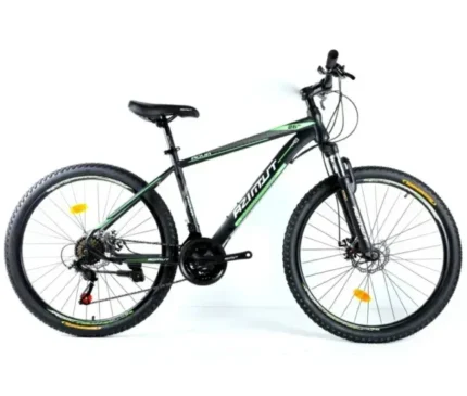 Гірський велосипед Azimut Aqua 29″ GFRD рама 19, Чорно-зелений Black-green