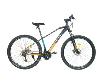 Гірський велосипед Azimut Gemini 27.5″ GFRD рама 17, Чорно-помаранчевий Black-orange
