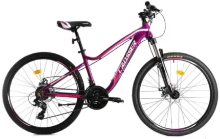 Гірський велосипед Crosser P6-2 27.5″ рама 15.5, Пурпурний Purple