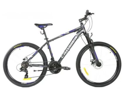 Гірський велосипед Crosser Rally 26″ рама 17, Чорно-синій Black-blue