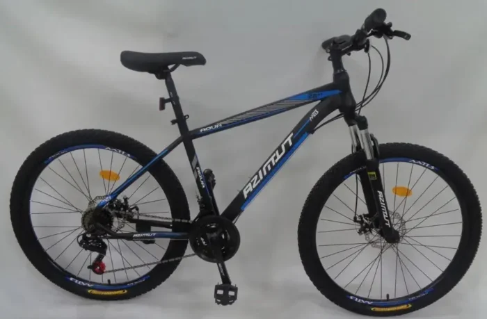 Велосипед Azimut Aqua 27.5″ FRD рама 17, Чорно-синій Black-blue