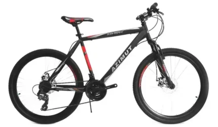 Велосипед Azimut Spark 26″ GFRD рама 20, Чорно-червоний Black-red