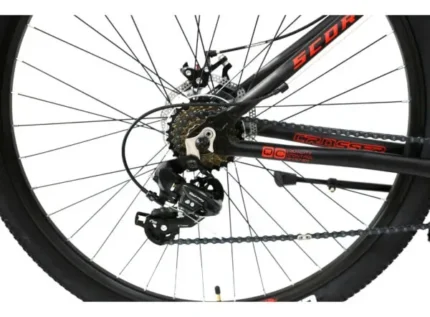 Велосипед Сгоѕѕег Scorpio 26″ рама 17, Чорно-червоний Black-red